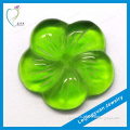 New fashion green flower shape quality gemstone jewelry beads